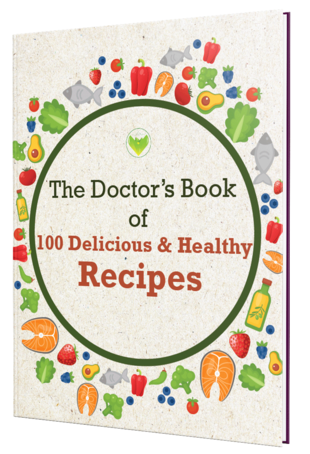 The Doctor's Book of 100 Delicious Healthy Recipes Cover