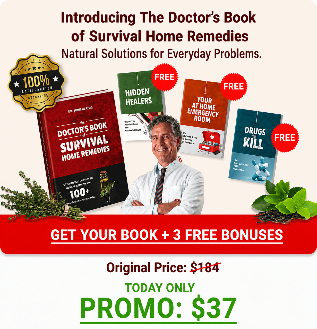 Get Your Book + 3 FREE Bonuses
